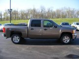 2012 Mocha Steel Metallic Chevrolet Silverado 1500 LT Crew Cab 4x4 #62840402