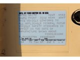 1978 LTD Color Code for Antique Cream - Color Code: 62