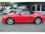 2009 Guards Red Porsche Boxster  #62840469