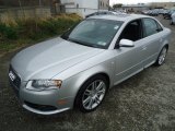 2007 Audi S4 4.2 quattro Sedan Front 3/4 View