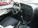 2000 Mitsubishi Mirage DE Coupe Black Interior