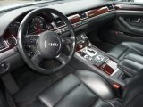 2004 Audi A8 L 4.2 quattro Black Interior
