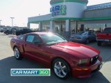 2008 Dark Candy Apple Red Ford Mustang GT/CS California Special Coupe #62840487