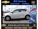 2012 Silver Ice Metallic Chevrolet Sonic LS Hatch #62854074