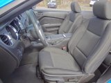 2011 Ford Mustang V6 Convertible Charcoal Black Interior