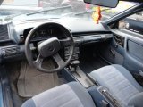 1992 Chevrolet Cavalier VL Coupe Blue Interior