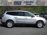 2012 Silver Ice Metallic Chevrolet Traverse LS #62864703