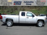 2012 Silver Ice Metallic Chevrolet Silverado 1500 LT Extended Cab 4x4 #62864686