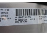 2010 Charger Color Code for Bright Silver Metallic - Color Code: PS2