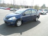 Blue Onyx Metallic Nissan Versa in 2010