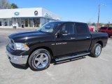 2011 Brilliant Black Crystal Pearl Dodge Ram 1500 Big Horn Crew Cab 4x4 #62865185