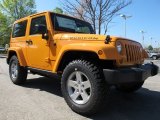 2012 Jeep Wrangler Rubicon 4X4 Front 3/4 View