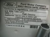 2008 Ford Expedition Limited 4x4 Info Tag