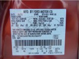 2012 Escape Color Code for Toreador Red Metallic - Color Code: FL