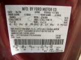 2007 F250 Super Duty Color Code for Dark Toreador Red Metallic - Color Code: JM