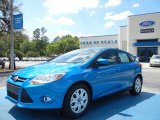 2012 Blue Candy Metallic Ford Focus SE 5-Door #62864541