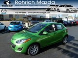 2012 Spirted Green Metallic Mazda MAZDA2 Sport #62864492
