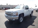 2012 Summit White Chevrolet Silverado 1500 LT Regular Cab 4x4 #62865093