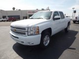 2012 Summit White Chevrolet Silverado 1500 LTZ Crew Cab 4x4 #62865080