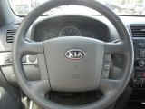 2009 Kia Borrego LX V6 Steering Wheel
