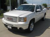 2012 White Diamond Tricoat GMC Sierra 1500 SLT Crew Cab 4x4 #62865062