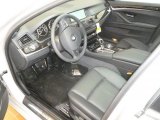 2012 BMW 5 Series 535i xDrive Sedan Black Interior