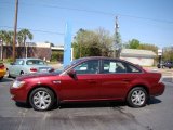 Merlot Metallic Ford Taurus in 2008