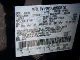 2010 Edge Color Code for Dark Ink Blue Metallic - Color Code: DI
