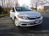 2012 Green Opal Metallic Honda Civic EX Sedan #62865439