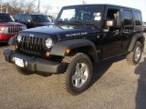 2012 Black Jeep Wrangler Unlimited Rubicon 4x4 #62864304