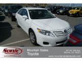 2010 Super White Toyota Camry LE V6 #62864284