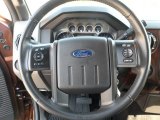 2011 Ford F350 Super Duty Lariat Crew Cab 4x4 Steering Wheel