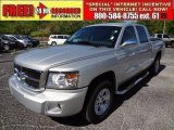 2010 Bright Silver Metallic Dodge Dakota Lone Star Crew Cab #62865342