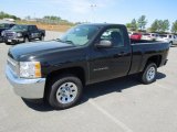 2012 Black Granite Metallic Chevrolet Silverado 1500 Work Truck Regular Cab #62976655