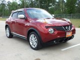 Cayenne Red Nissan Juke in 2011