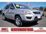 2009 Bright Silver Kia Sportage LX V6 #62976967