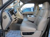2010 Ford F350 Super Duty Lariat Crew Cab 4x4 Camel Interior