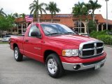 2003 Flame Red Dodge Ram 1500 SLT Regular Cab #62976211