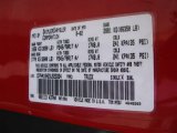 2003 Ram 1500 Color Code for Flame Red - Color Code: PR4