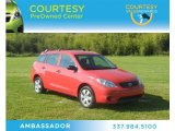 2008 Radiant Red Toyota Matrix  #62976589