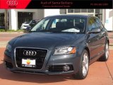2012 Meteor Gray Pearl Effect Audi A3 2.0T #62976188