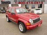 2006 Inferno Red Pearl Jeep Liberty Limited 4x4 #62976180