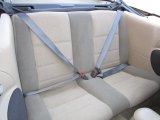 2002 Ford Mustang V6 Convertible Rear Seat