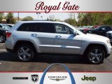 2012 Bright Silver Metallic Jeep Grand Cherokee Overland 4x4 #62976133