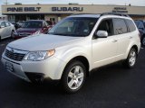 2010 Satin White Pearl Subaru Forester 2.5 X Limited #62976126