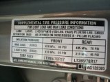 2010 Dodge Ram 2500 Big Horn Edition Crew Cab 4x4 Info Tag