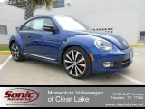 2012 Reef Blue Metallic Volkswagen Beetle Turbo #62976850