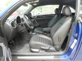 2012 Volkswagen Beetle Turbo Black/Blue Interior