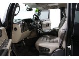 2005 Hummer H2 SUV Wheat Interior