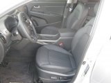 2012 Kia Sportage SX Black Interior